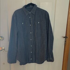 Polo by Ralph Lauren Kids Dark Blue Button Down Shirt